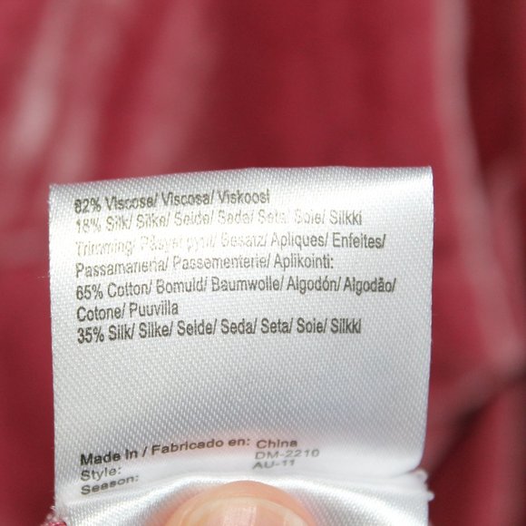 NOA Silk Blend Velvet Dress - Picture 4 of 5